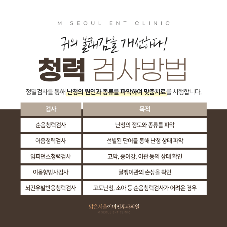 의정부 이명 갑자기 찾아오는