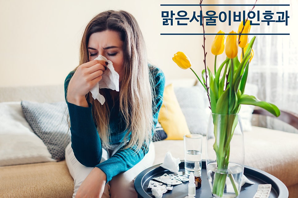 노란 콧물과 코막힘이 심하다면? 부비동염일 수도 있습니다 [연천이비인후과]