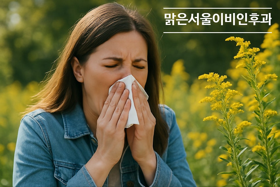 [의정부 알레르기 비염] 꽃가루가 많이 날리는 봄! 알레르기비염 주의보