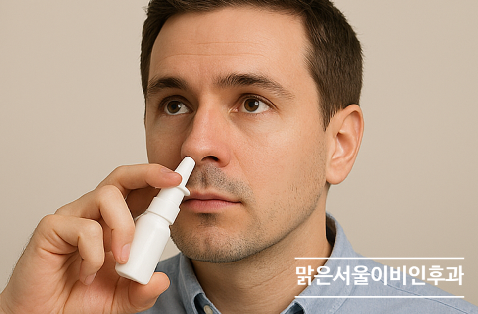 [별내이비인후과] 코가 막힐 때 나잘스프레이를 쓰시나요?