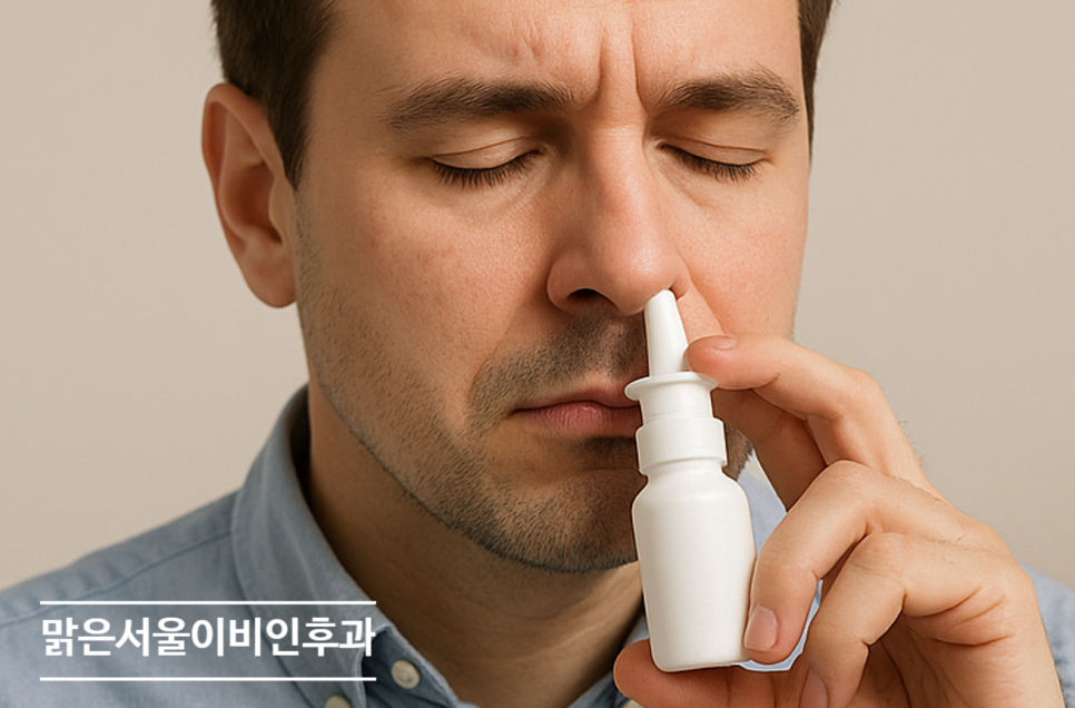 [별내이비인후과] 코가 막힐 때 나잘스프레이를 쓰시나요?