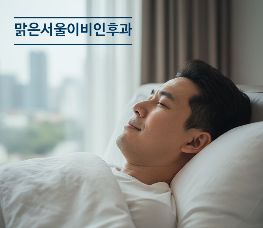 [의정부수면다원검사] 코뼈가 휘었다면? 비중격만곡증 수술을 고려해 보세요