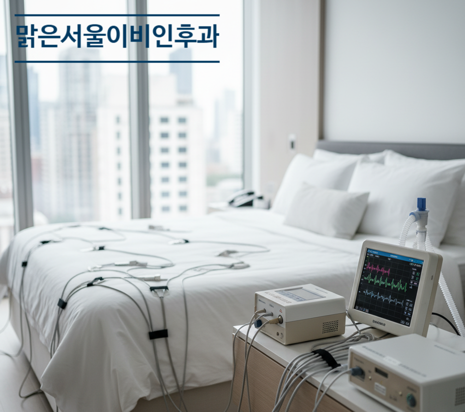 [별내이비인후과] 코골이가 심해진다면? 수면다원검사를 받아보세요!