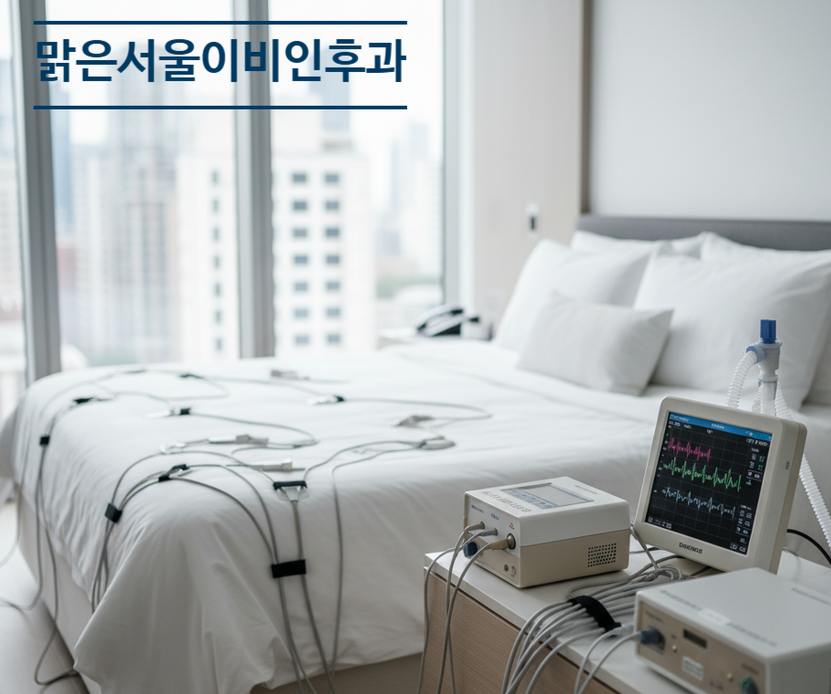 [연천이비인후과] 날이 더워지면서 잠을 이루기 힘들다면? 수면검사로 원인을 찾아보세요