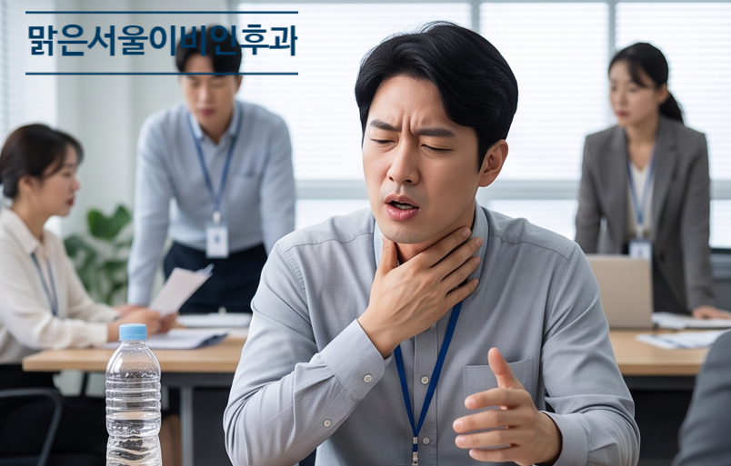 [구리이비인후과] 발곡역 경전철 매일 타는 분들 목 칼칼함 계속되면 만성 인후염 의심