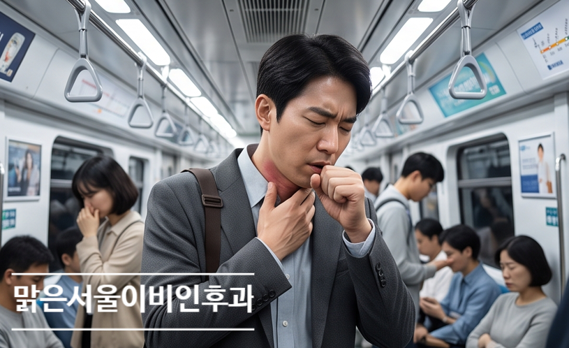 [구리이비인후과] 발곡역 경전철 매일 타는 분들 목 칼칼함 계속되면 만성 인후염 의심