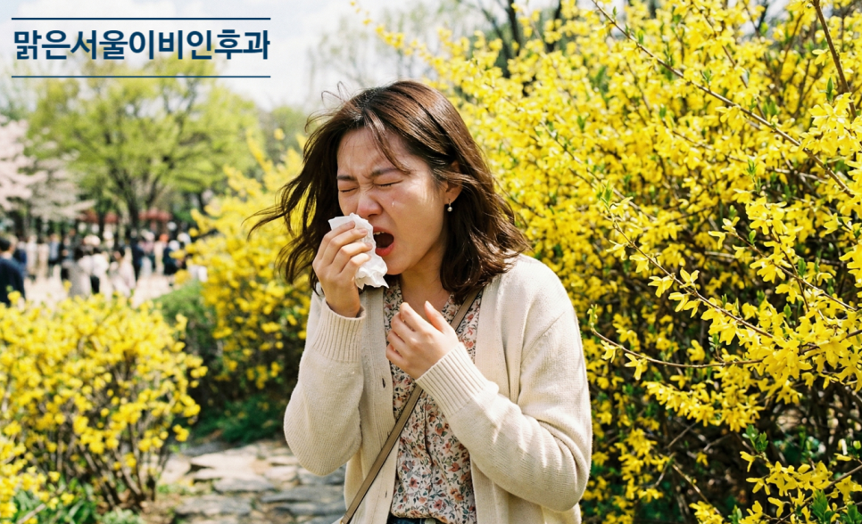 [별내이비인후과] 산책 다녀온 뒤 코막힘 심해졌다면 알레르기 비염 체크