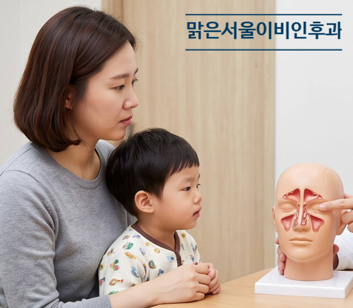 [연천이비인후과] 어린이집 다니는 우리 아이 콧물 안 멎는다면 축농증일 수도