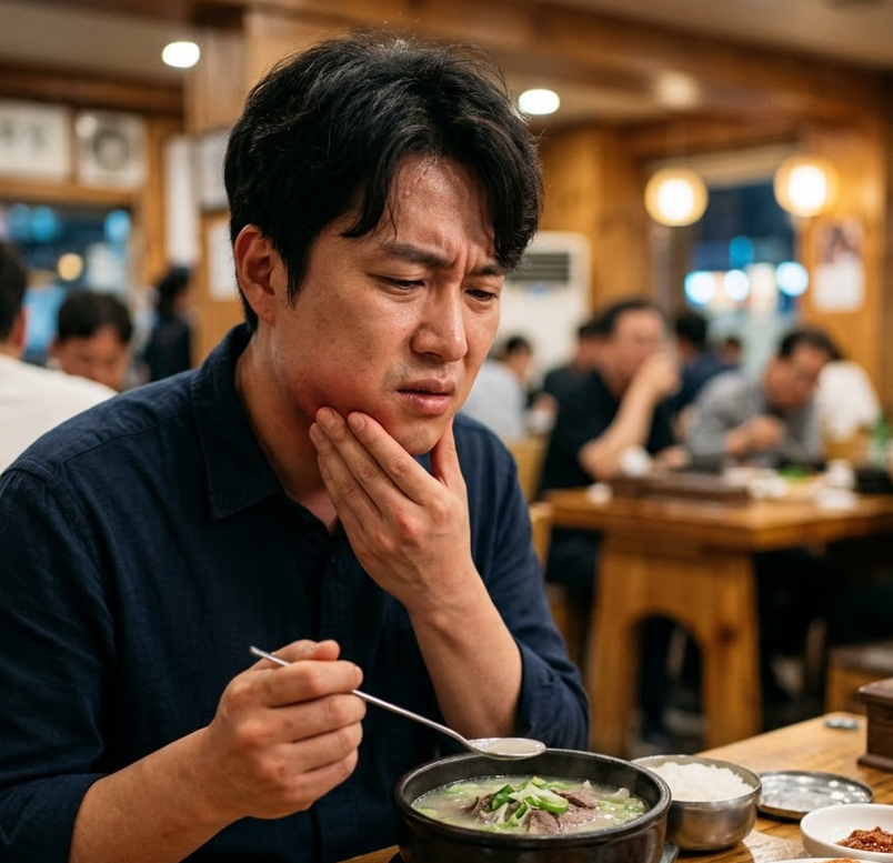 [다산이비인후과] 밥 먹을 때 턱 밑이 붓고 아프다면, 침샘에 문제 생긴 신호