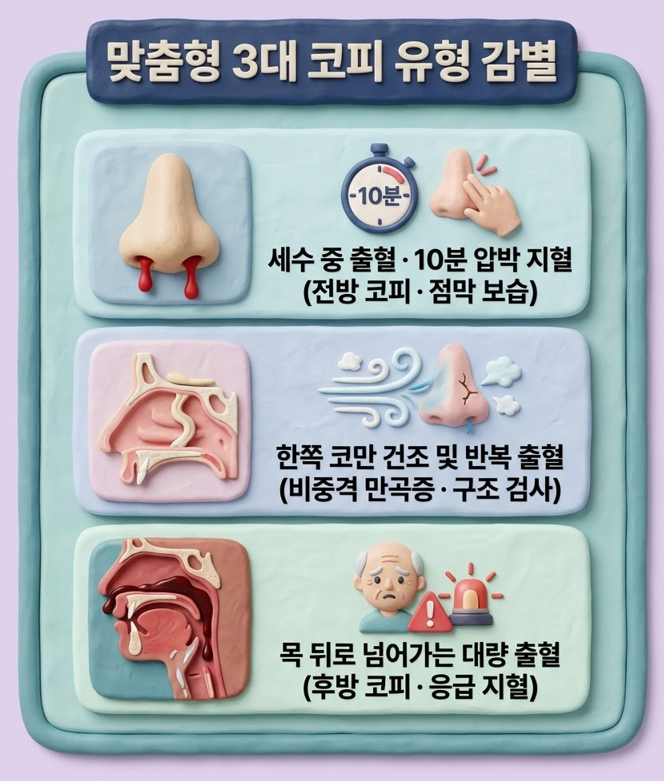 [다산이비인후과] 아침마다 코피 난다면 단순 건조함 아닌 다른 원인일 수도