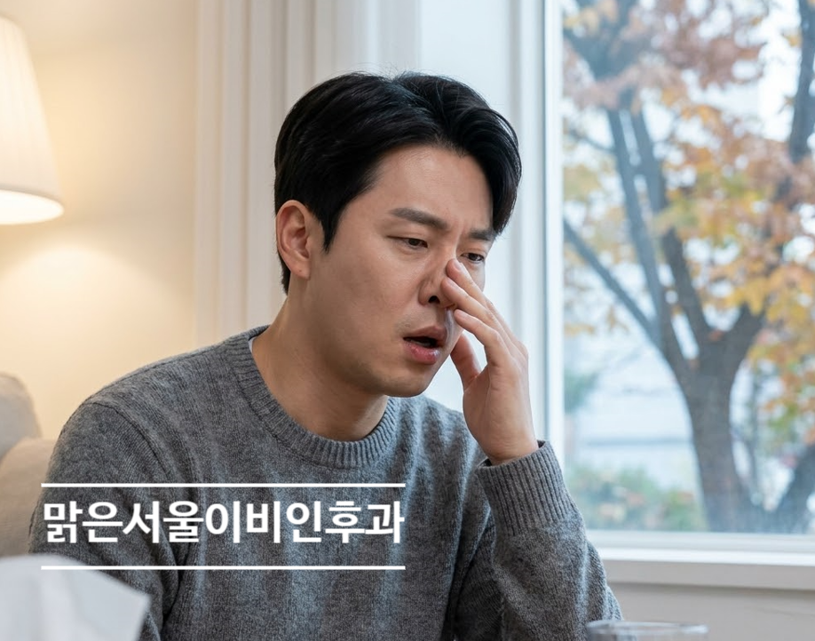 [포천이비인후과] 비염약도 안 듣는 한쪽 코막힘, 비중격 아닌 비밸브 문제일 수도